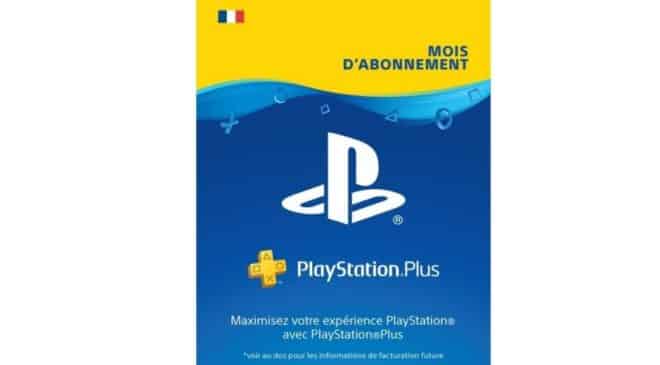 Carte 6 mois Playstation Plus pas chère