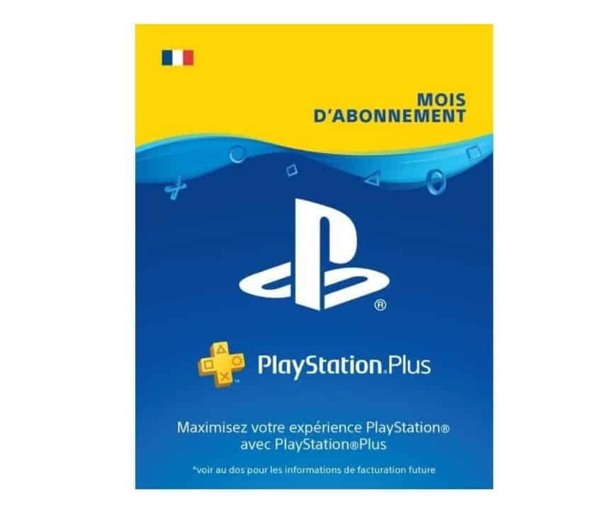 Carte 6 mois Playstation Plus pas chère
