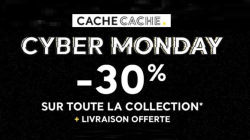 Cyber Monday - Black Friday Cache Cache