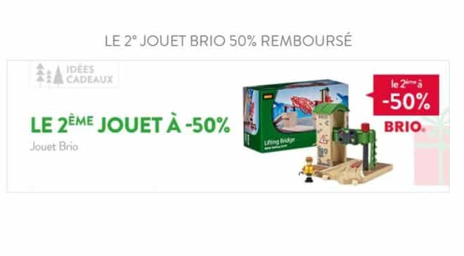 Offre de remboursement jouet Brio de Noel 