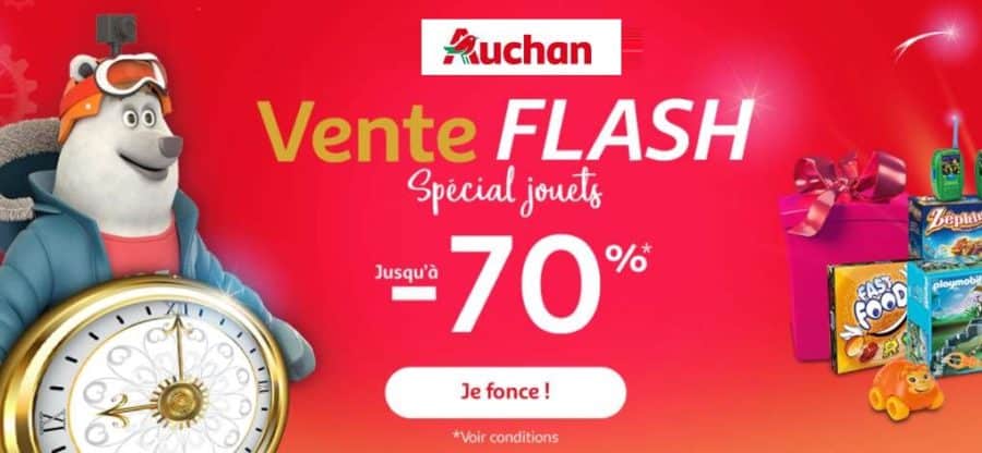 Offre jeux et jouets Auchan : jusqu’à -70% jusqu’à dimanche