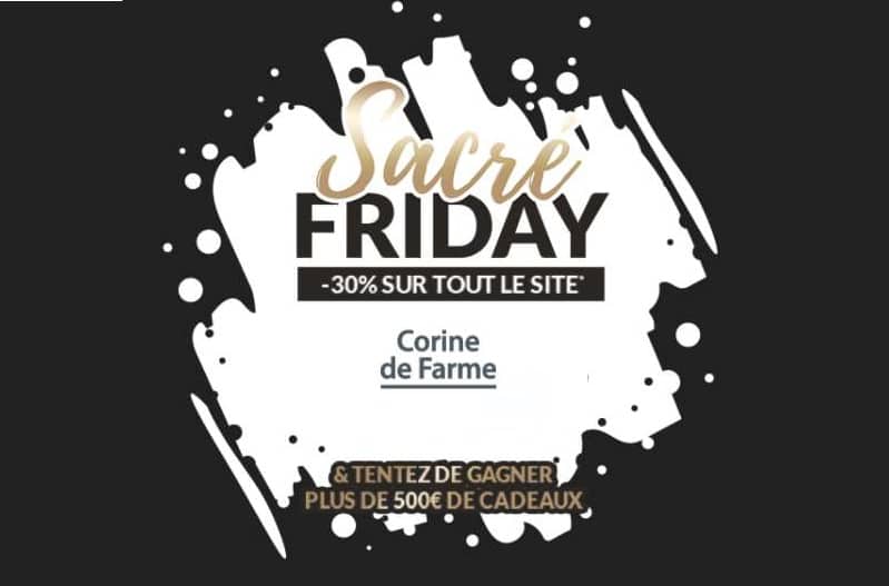 Sacré Friday de Corinne de Farme