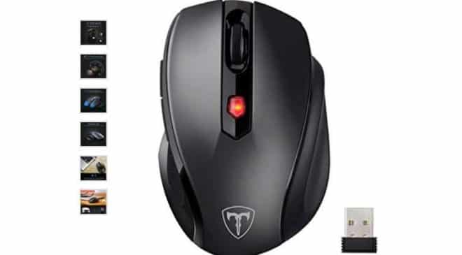 Souris sans fil 6 boutons 2400 DPI VicTsing