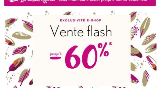 Vente flash Catimini : de -50% à -60% + livraison gratuite sans minimum