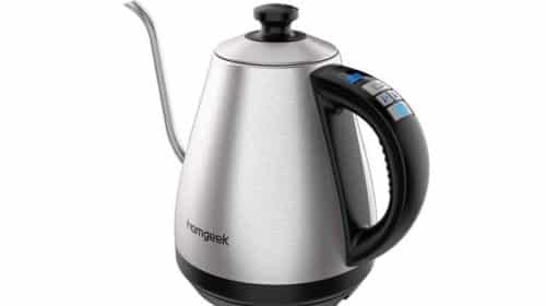bouilloire électrique acier pour café et thé avec thermomètre Homgeek
