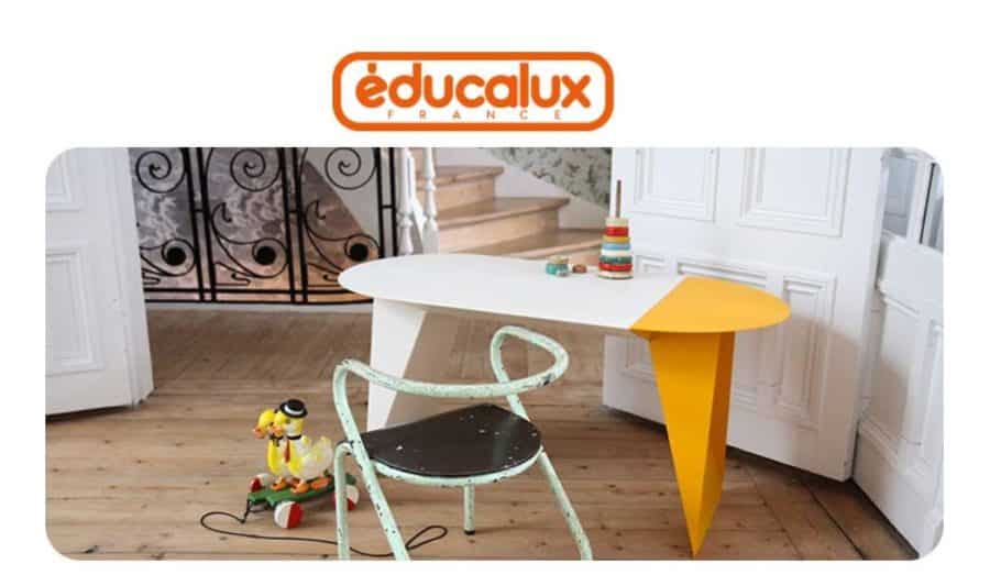 20% de remise sur Éducalux : mobilier et objets design fabriqués en France