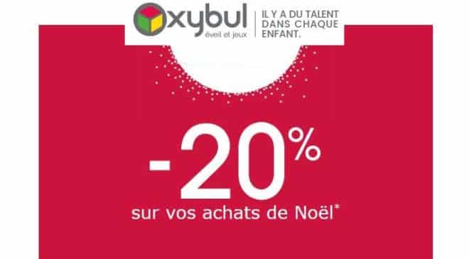 20% de remise sur vos achats Oxybul