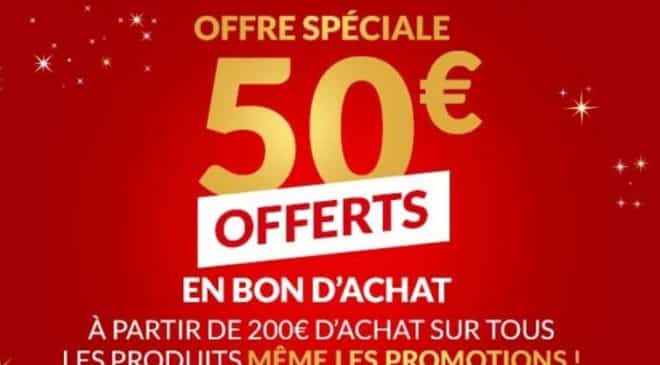 50€ offerts par BUT à partir de 200€ d’achats