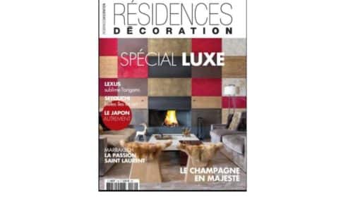 Abonnement magazine Résidences Décoration pas cher 