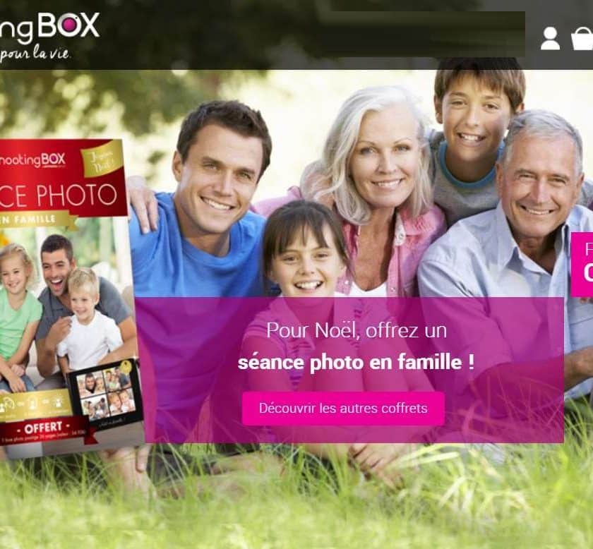 Idée Cadeau La Shooting Box le coffret cadeau séance photo