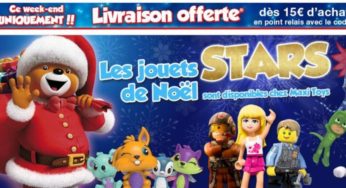 Livraison gratuite sur Maxitoys à partir de 15€ & promo 🎅 (ce week-end)