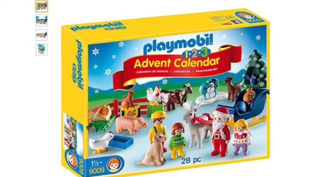 Moins de 15€ calendrier de l’Avent Playmobil 1 2 3 à La Ferme