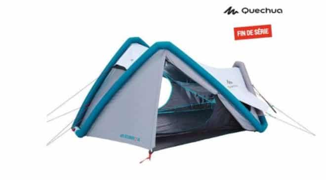 Moitié prix : 69,99€ la tente de camping Air Second 2XL Fresh&Black 