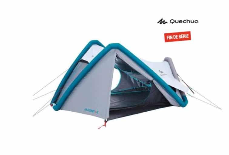 Moitié prix : 69,99€ la tente de camping Air Second 2XL Fresh&Black