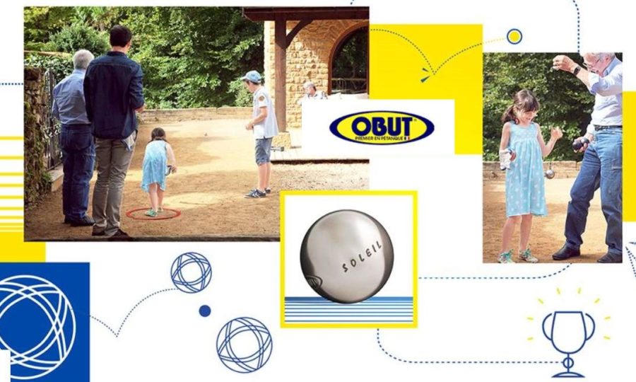 Offrez des boules ! vente privée Obut = -50% sur une sélection de boules de pétanque et vêtements