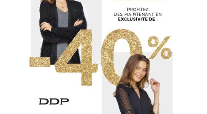 Remise de 40% sur DDP pour la Vente privée