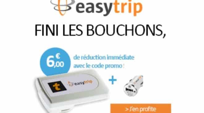 Télépéage Easytrip Pass remise et chargeur prise allume cigare gratuit