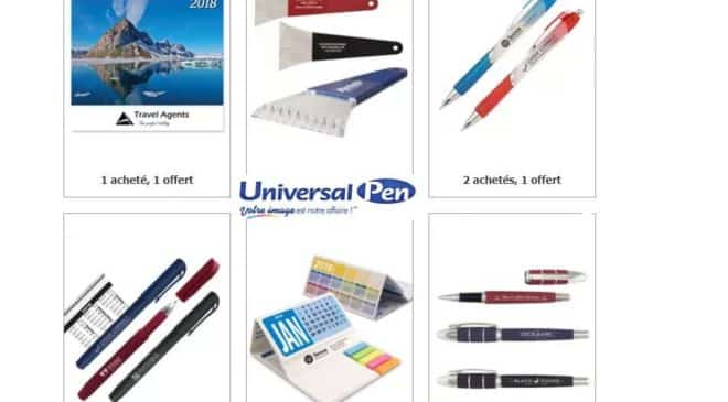 Universal Pen : livraison gratuite & déstockage 