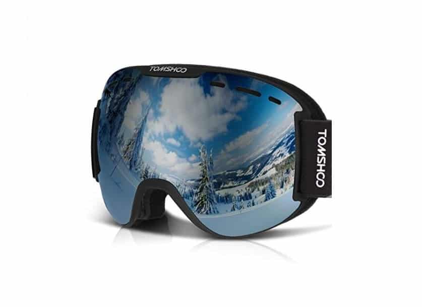 lunettes de ski antibuée - anti-UV Tomshoo