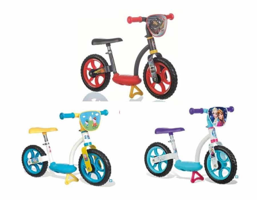 Soldes Auchan 2018 : 19,96€ draisienne Smoby Reine des Neiges ou Cars (16,59€ Peppa Pig)