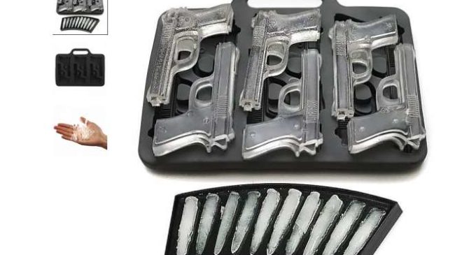 3,06€ la forme à glaçons pistolet et balles