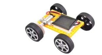 Seulement 3,21€ le véhicule solaire à assembler port inclus