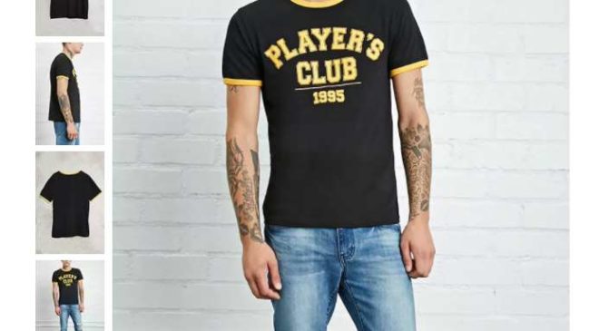 3,25 T-Shirt homme Players Club Forever 21