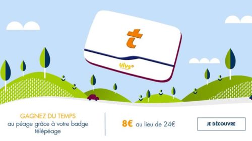 Badge Télépéage Vinci sans engagement – autoroutes et parking