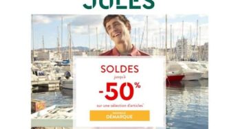 Deuxième démarque Jules avec plus de remises et d’articles en soldes