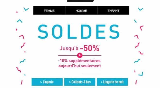 Lancement des soldes sur Dim