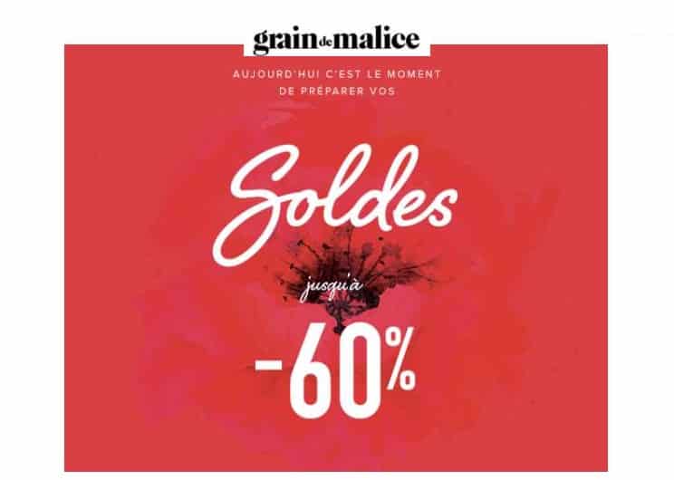 Préparez les soldes Grain de Malice : articles et prix démarqués déjà visibles