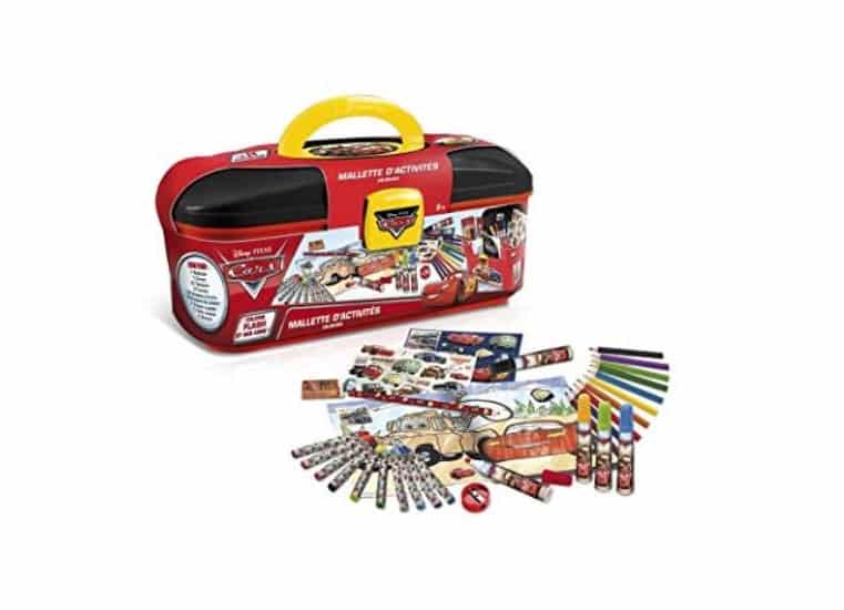 SOLDES : 9,53€ la mallette d’activités Cars (57 pièces) Canal Toys au lieu de 22,99€