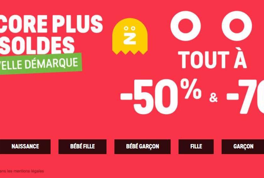 Seconde Démarque Z De 50% à 70% Sur Les Vêtements Z