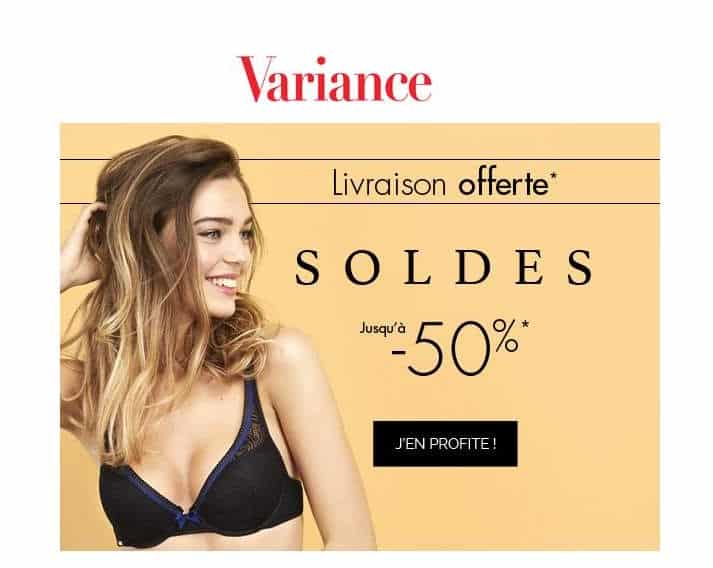 sous vetements variance soldes