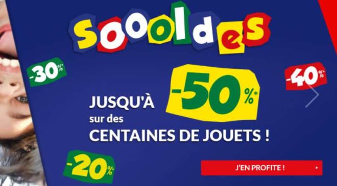 Tous les Soldes jouets 2019