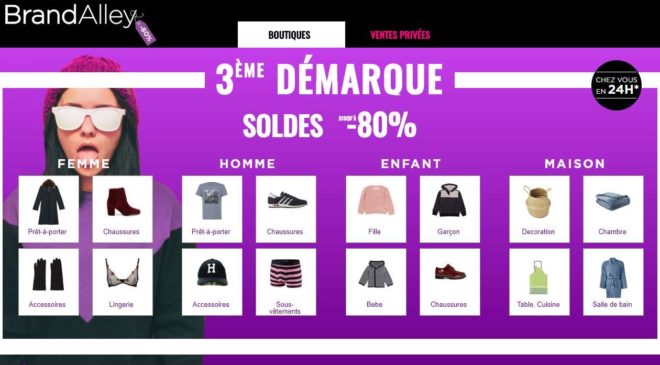 Troisième démarque des soldes Brandalley