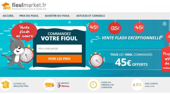 Vente Flash Fioulmarket