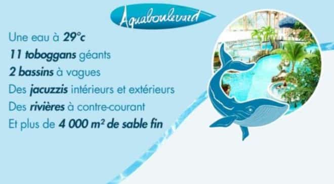 Vente privée billet Aquaboulevard