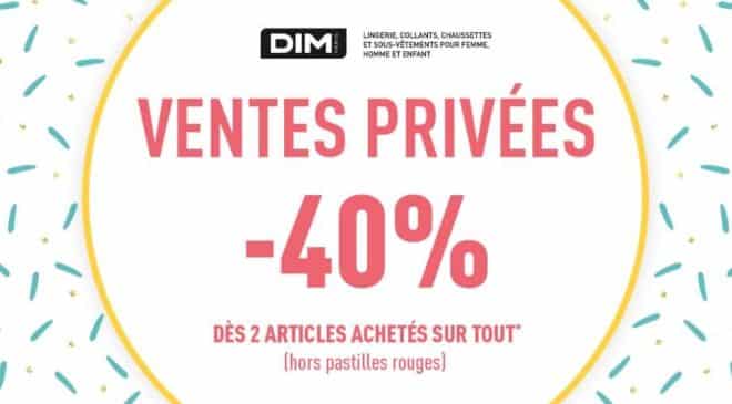 Ventes Privées DIM