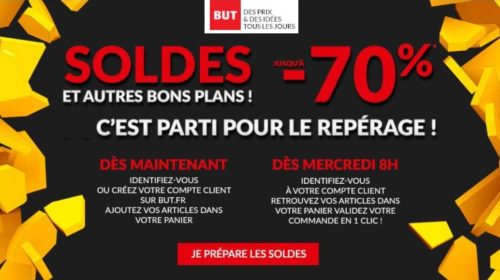 articles en soldes chez BUT