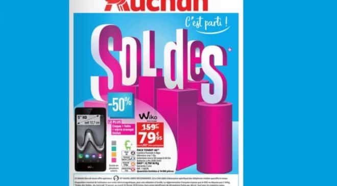 catalogue des soldes Auchan 2018