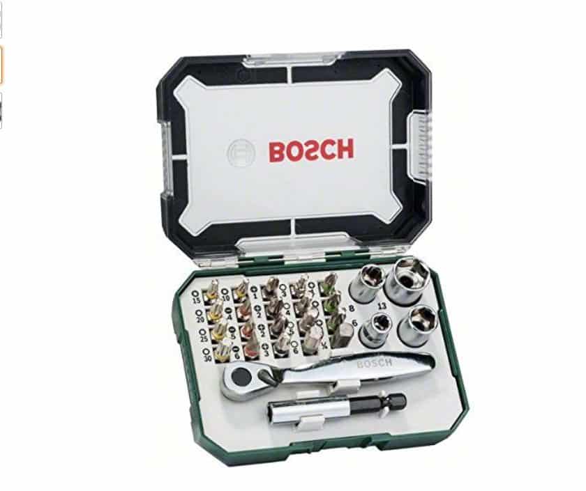 coffret clé cliquet Bosch 26 pièces pas cher