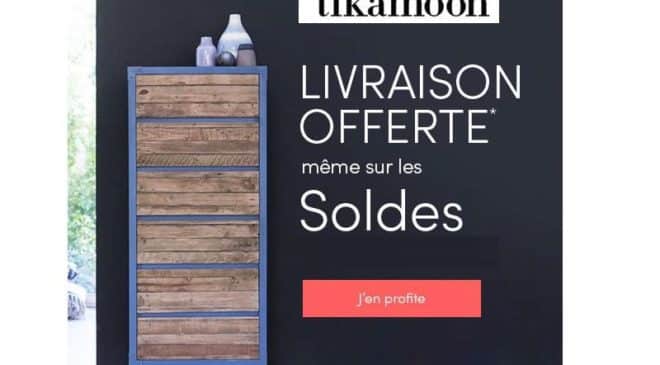 livraison gratuite sur Tikamoon