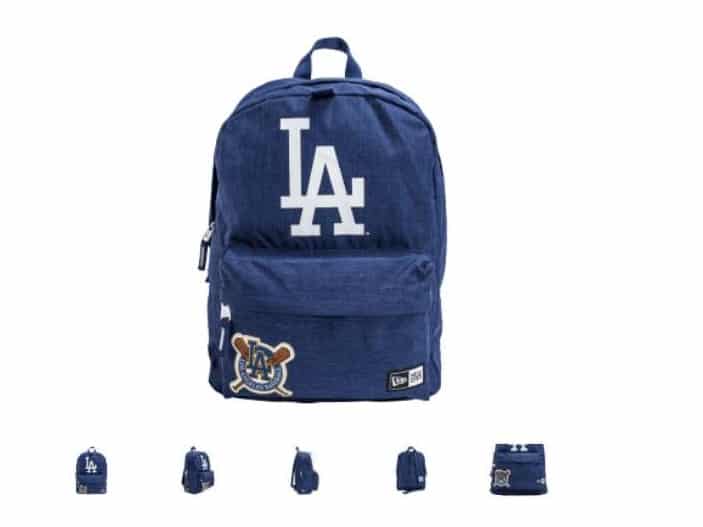 15€ le sac à dos New Era Heritage LA Dodgers port inclus