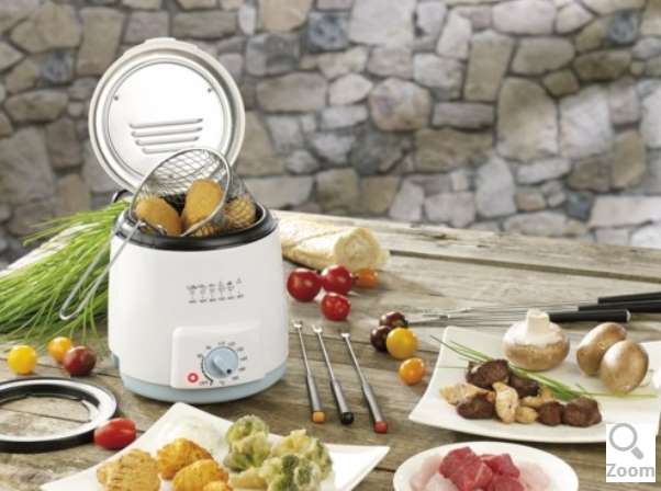 FLASH : 17,95 l’appareil 2 en 1 mini friteuse et service à fondue