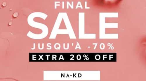 20% supplémentaire sur les soldes NA-KD