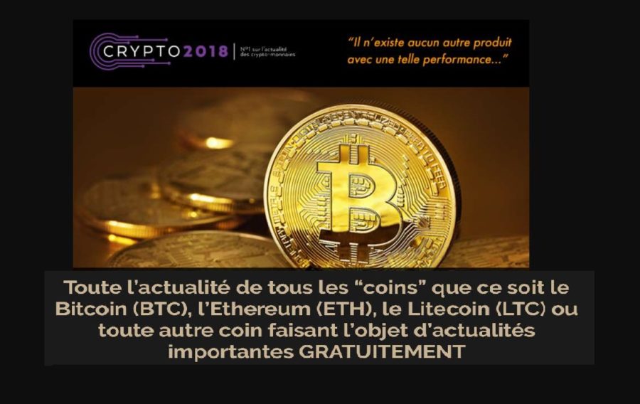 Les cryptomonnaies : newsletter gratuite sur Bitcoin, Ethereum, Litecoin et autres