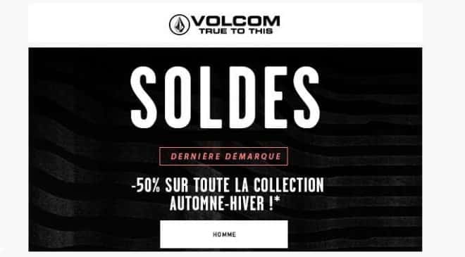 Dernière démarque Volcom