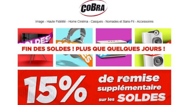 Fin des soldes Cobra