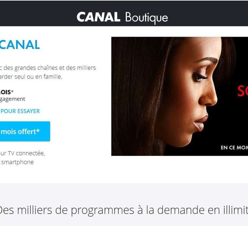 GRATUIT 1 mois d’abonnement à START by CANAL sans engagement